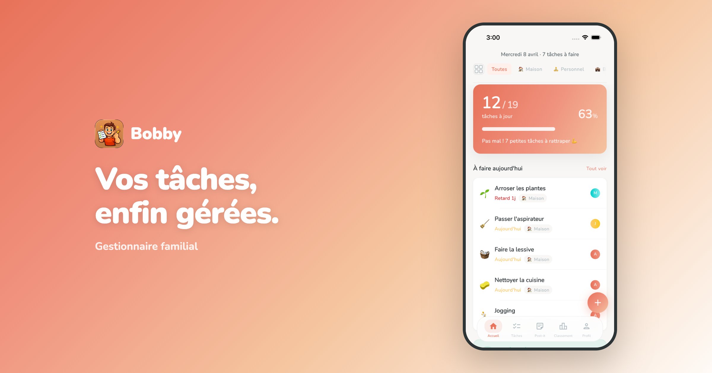 Bobby app screenshot